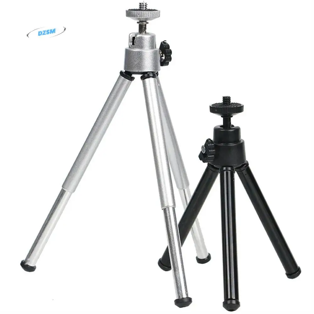 

Desktop Flexible Aluminum Alloy 2 Section Telescopic Projector Mini Tripod Table Tripod Camera Tripode Mobile Phone Tripod