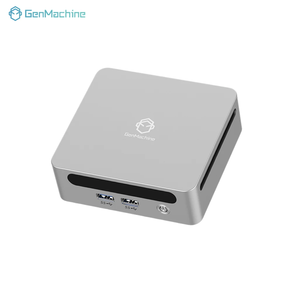 GenMachine AMD Mini PC Ryzen R9 7940HX Ryzen 9 2 * DDR5 32GB NVMe SSD 4K HTPC WiFi BT 5.2GHz Desktop Mini PC Gaming