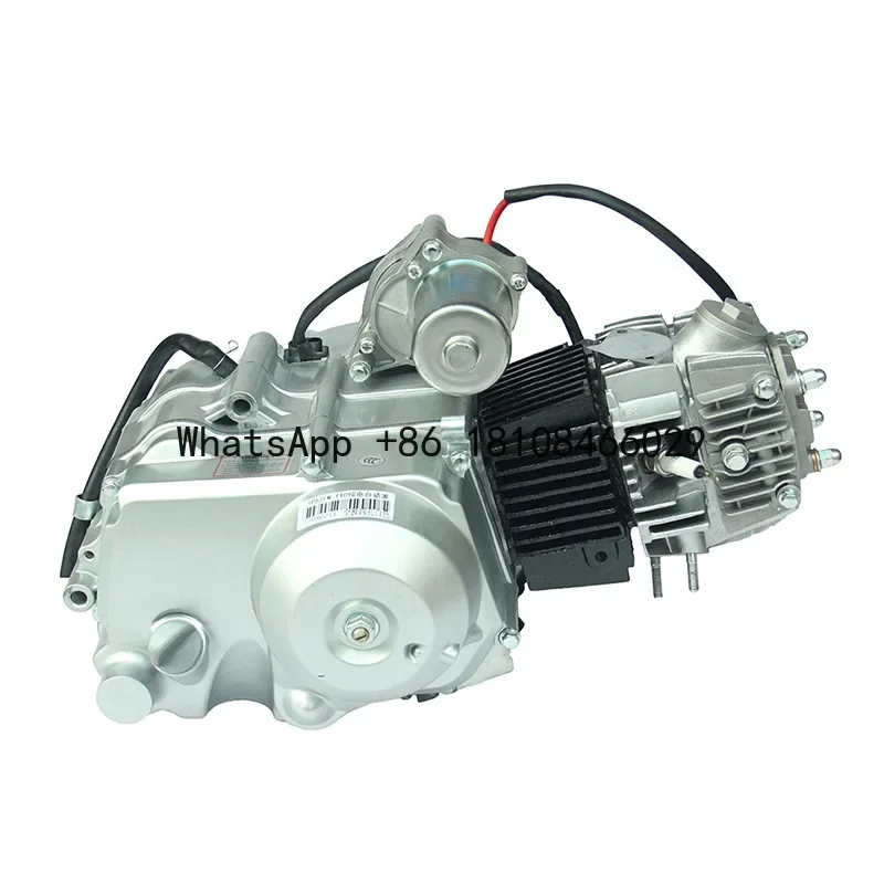 Used 110cc ATV 4-Stroke Electric Start CDI Ignition Small Automatic Off-Road Wave Engine Assembly for Motorcycles