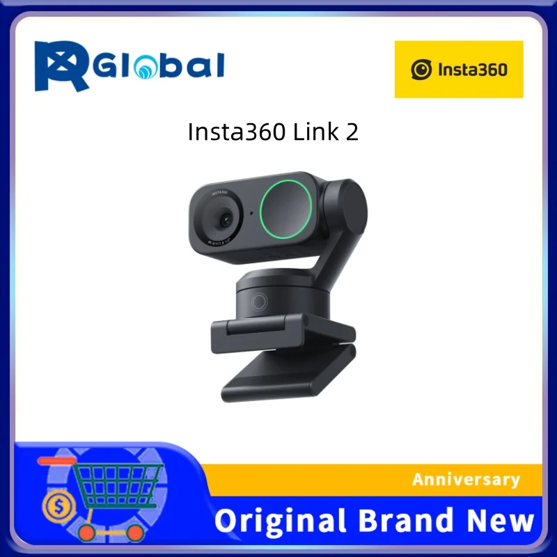 Insta360 Link 2 & Link 2C AI Smart 4K Live Camera