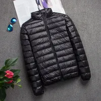 New Autumn And Winter Down Jacket Men's Fashion Hooded Super Light Warm Slim Coat Down Jacket Men's Coat 2