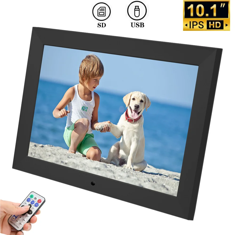 10 Zoll HD IPS Digitaler Bilderrahmen 1280*800 Bildschirm Elektronisches Album mit Bild- und Videofunktionen Geschenk mit umfassenden Funktionen