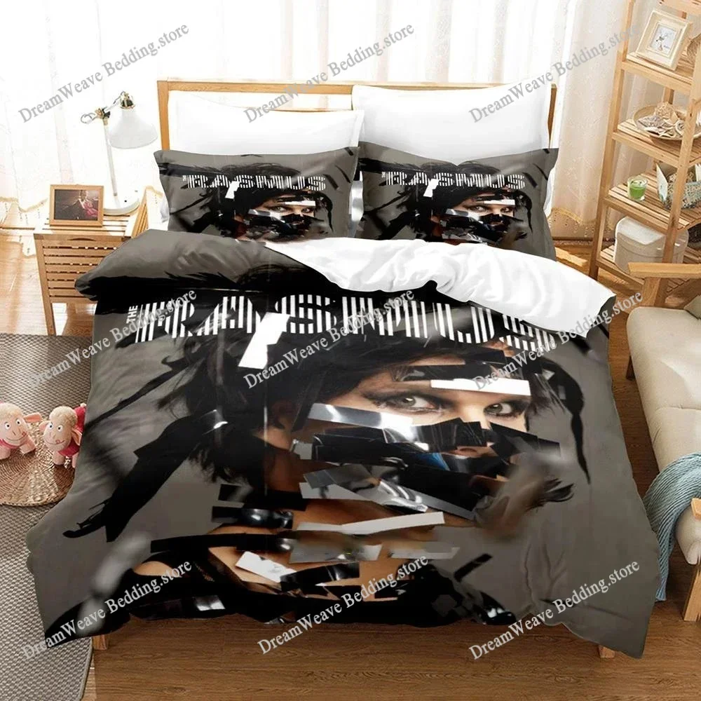 

Popular The Rasmus Bedding Set Single Twin Full Queen King Size Duvet cover Adult Boys Bedroom Anime Bed Sheet Set Luxury Gift74