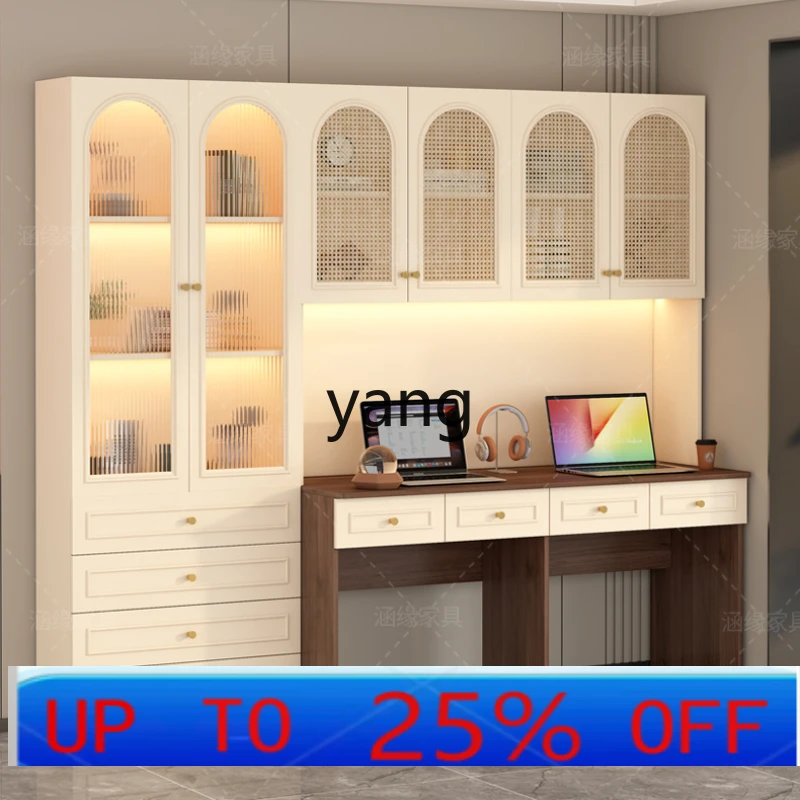 XXC bookshelf bookcase integrated combination home learning writing table bedroom multi-function desk