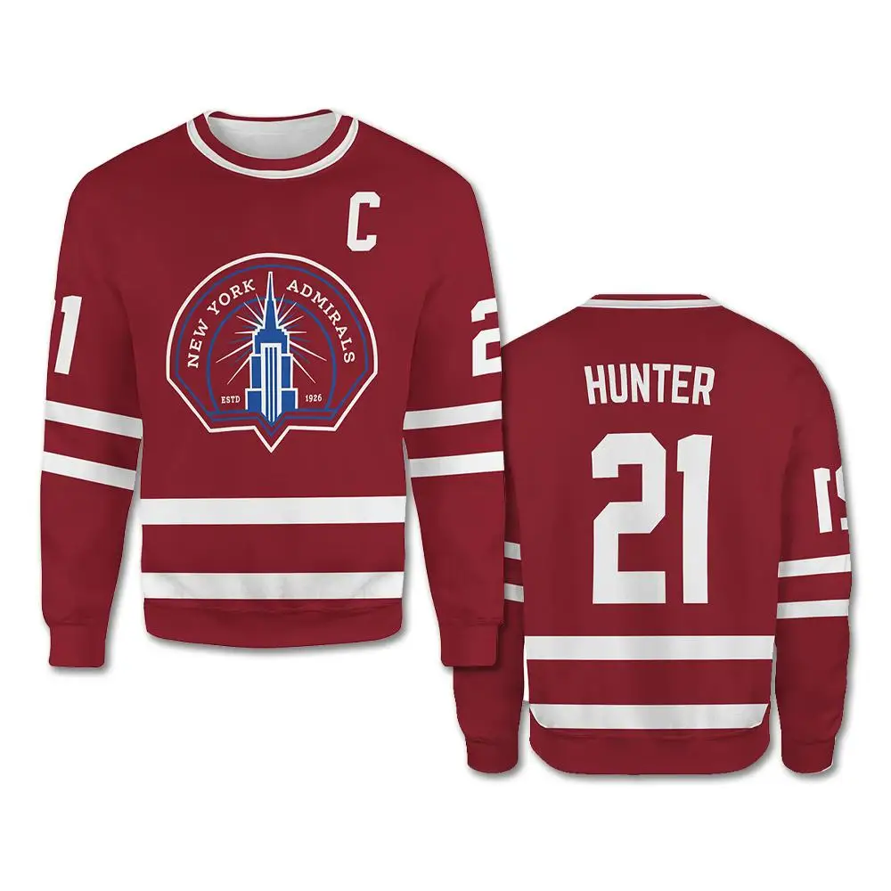 Heated Rivalry Metros Ice Hockey Jersey Sweatshirt Hollander Hunter TV Fan Cosplay Clothing Romance Fashion Streetwear Pullover