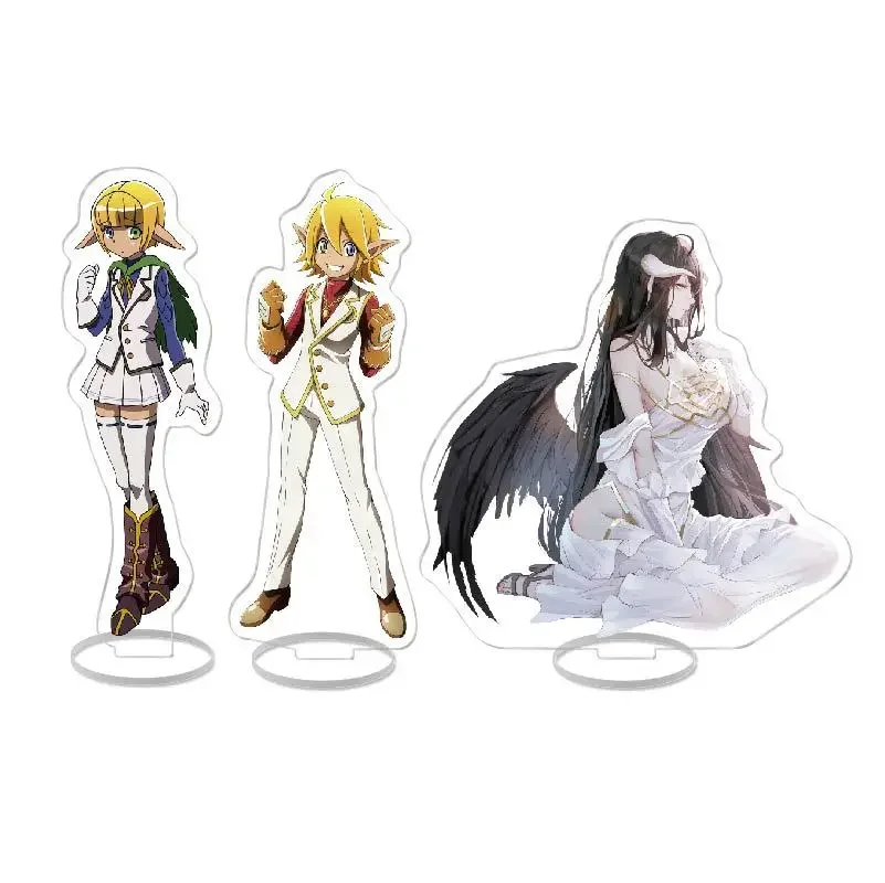 Anime OVERLORD Acrylic Stand Action Figure Toy OVERLORD PVC Desktop Stand Model Toys Gift