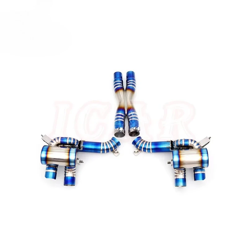 2017-2019 High-Performance Stainless Steel SUS304 for Ferrari 812 Full for Cat Back Exhaust Tip Muffler Pipe