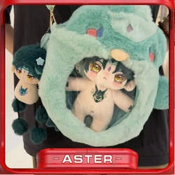 Genshin Impact Action Figure Soft Pillow Pendant Doll Toy Zhong Li Xiao Hu Tao Klee Paimon Kids Christmas Pillow Gifts Bag