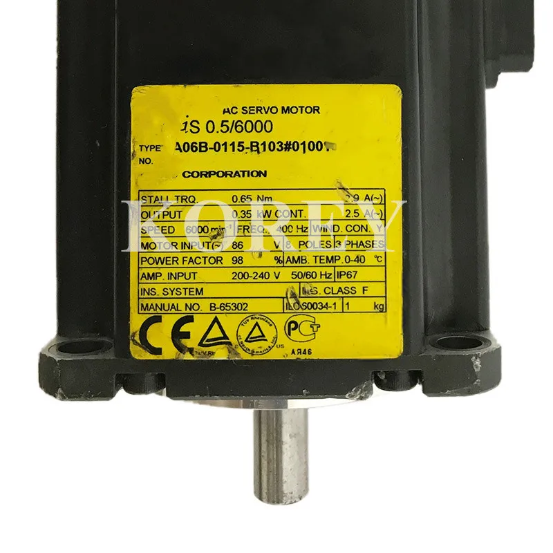 AC Servo Motor A06B-2115-B403 A06B-0116-B503 A06B-0115-B403 в наличии #0100