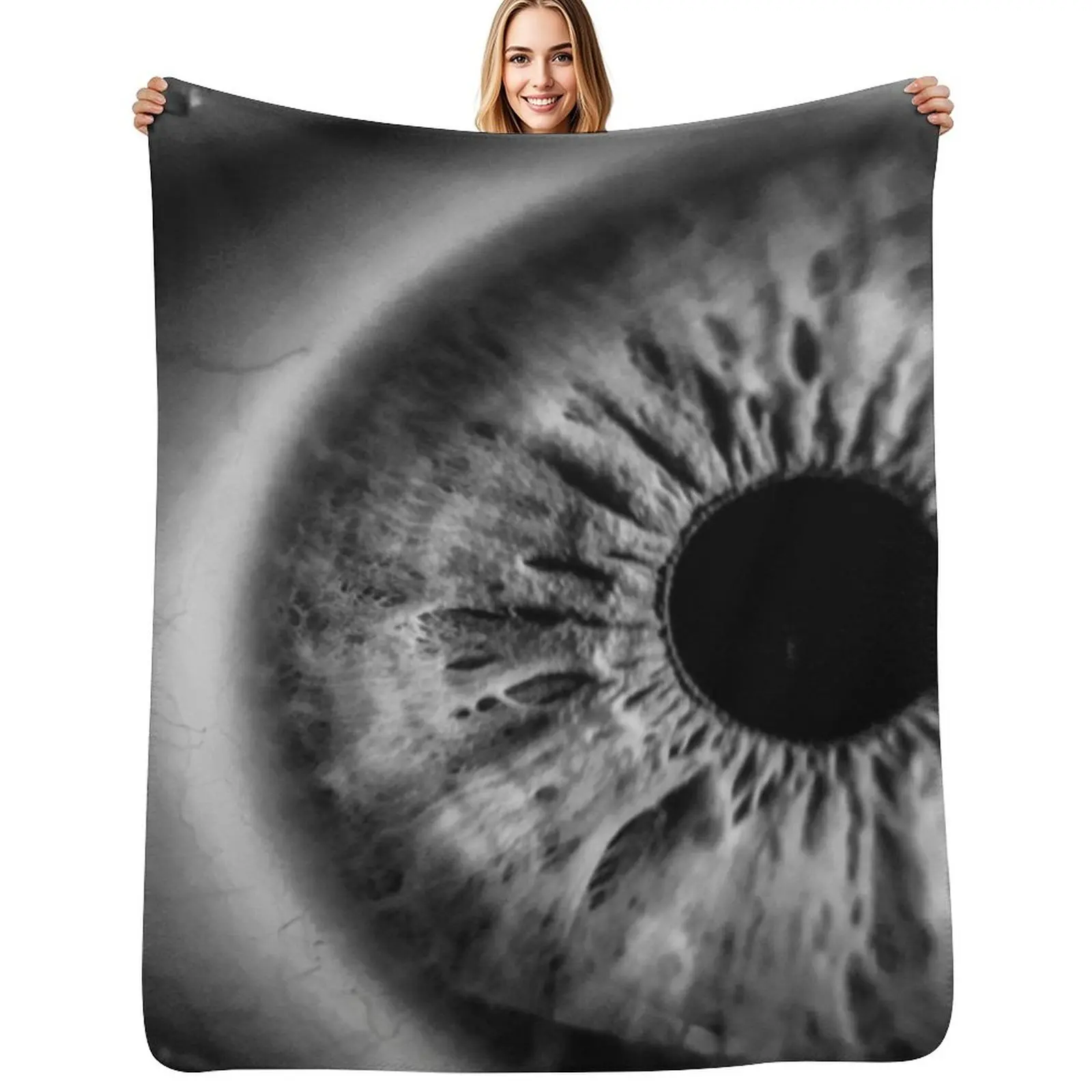 Eye Throw Blanket Soft Comfort Blanket for Reading Watching TV