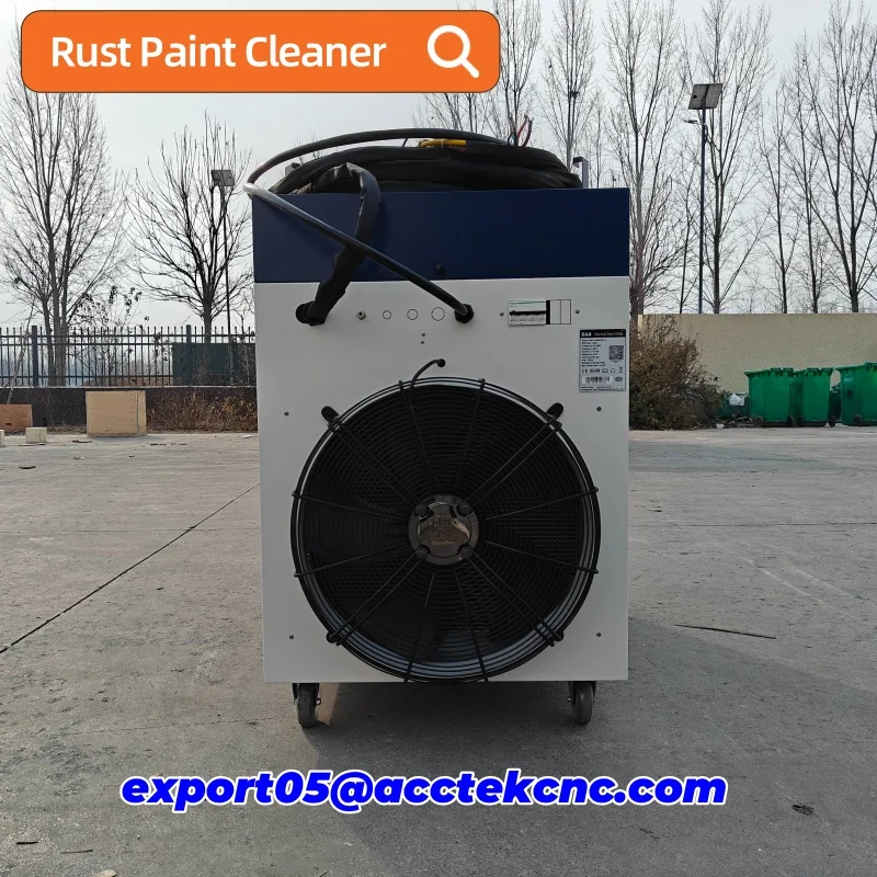 No Pollution Laser Cleaner Powerful Laser Machines Water-cooling Stable Cleaning Tools for Metal Rust Paint