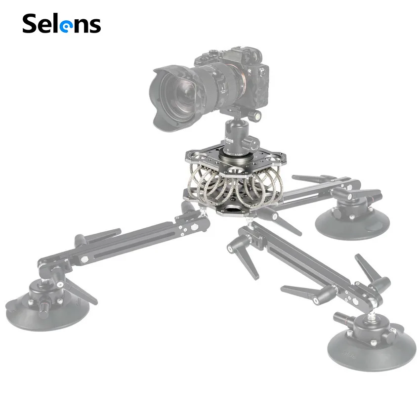 Selens امتصاص الصدمات الاهتزاز المعزل لسيارة شفط كأس جبل ل مثبت Gimbal و RONIN ، RONIN م ، RONIN MX ، RONIN S