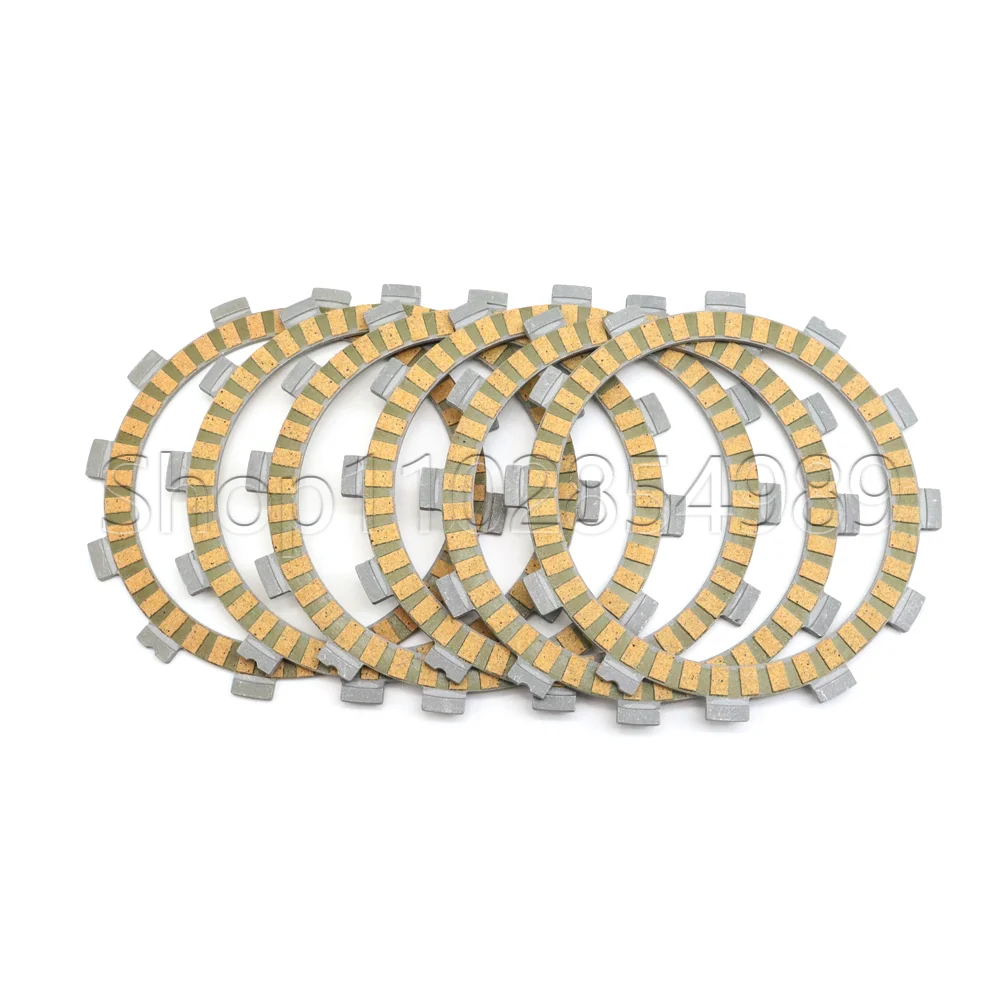 For Suzuki TS125 TS185 TS250 TU125 GT185 GT200 SX200 SB200 SACHS XTC125 1993-1999 Motorcycle Friction Disc Clutch Plates Sets