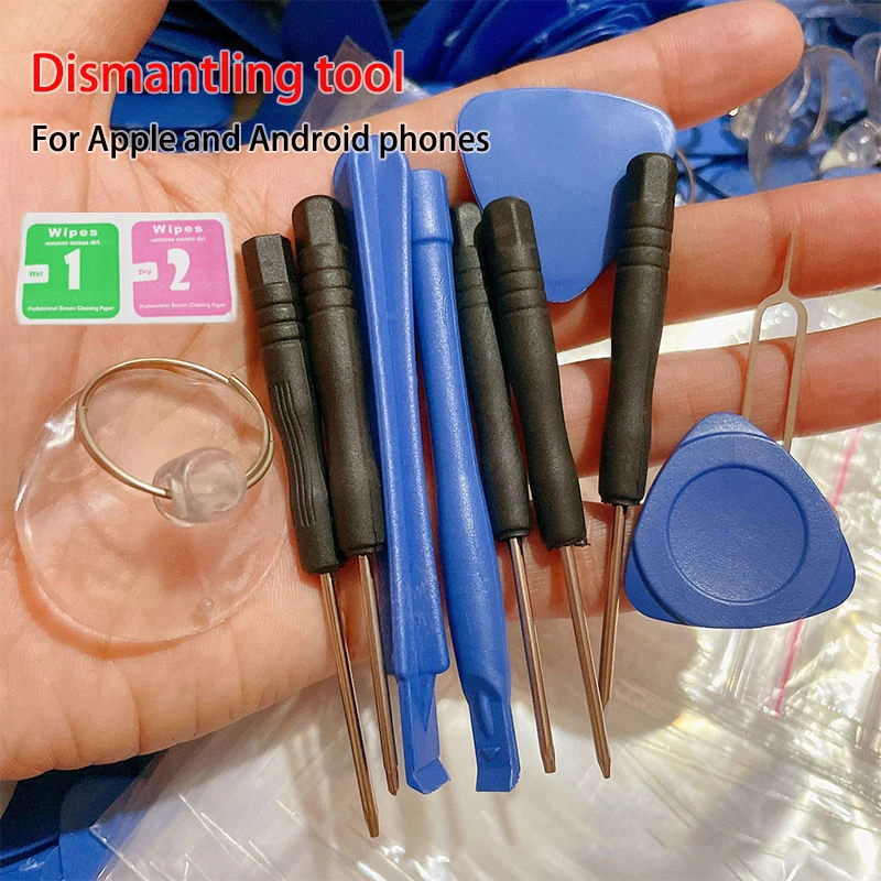 

12Pcs/Set Mobile Phones Opening Screen Pry Bar Repair Tool Kit SmartPhone Disassemble Screwdriver Sets for IPhone Samsung Xiaomi