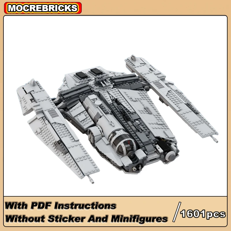 MOC-132456 Fondor Space Haulcraft Transportship Building Blocks Bricks Military Weapon Model Star Movie Popular Bricks Toys Set