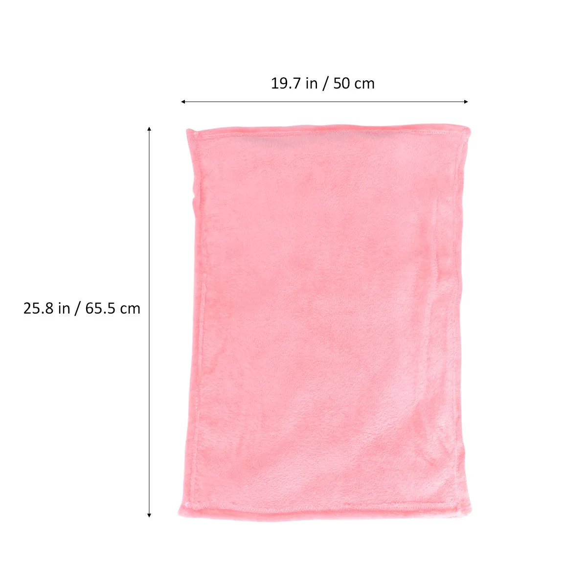 

Solid Color Pet Blanket 1 Piece Fleece Material Extra Warmth Lightweight Super Soft for Small Animals Comfortable Sleeping Pad