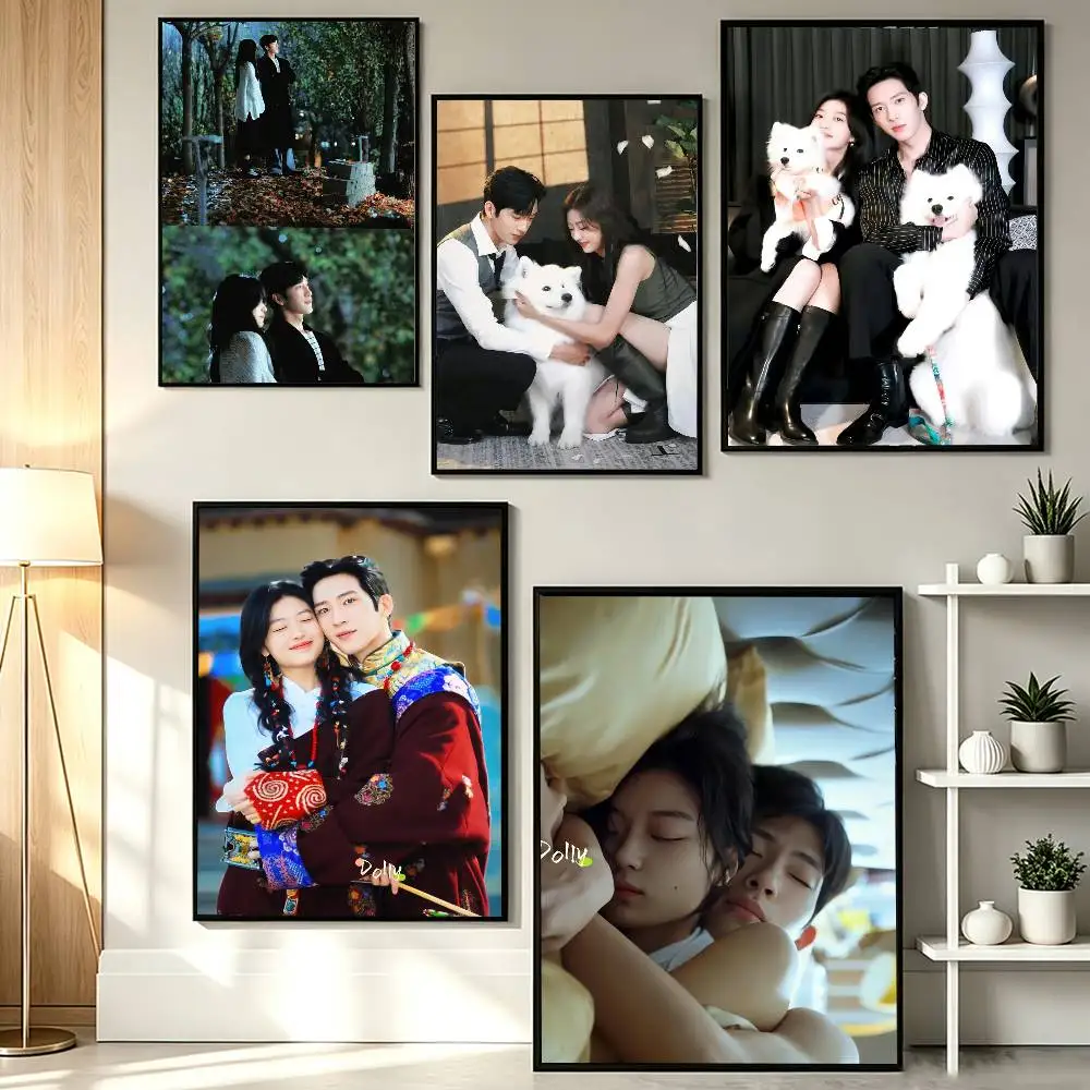 The Early Spring J-Jing Boran as Luan Nian Luke Poster HD Self Adhesive Waterproof Wall Art Ideal for Home Office Dorm Gift