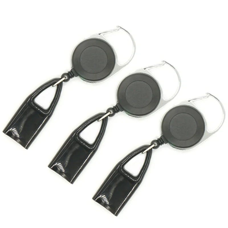 

AA81-50Pcs Silicone Lighter Holder Sleeve Clip Lighter Protective Cover Smoking Accessories With Retractable Keychain