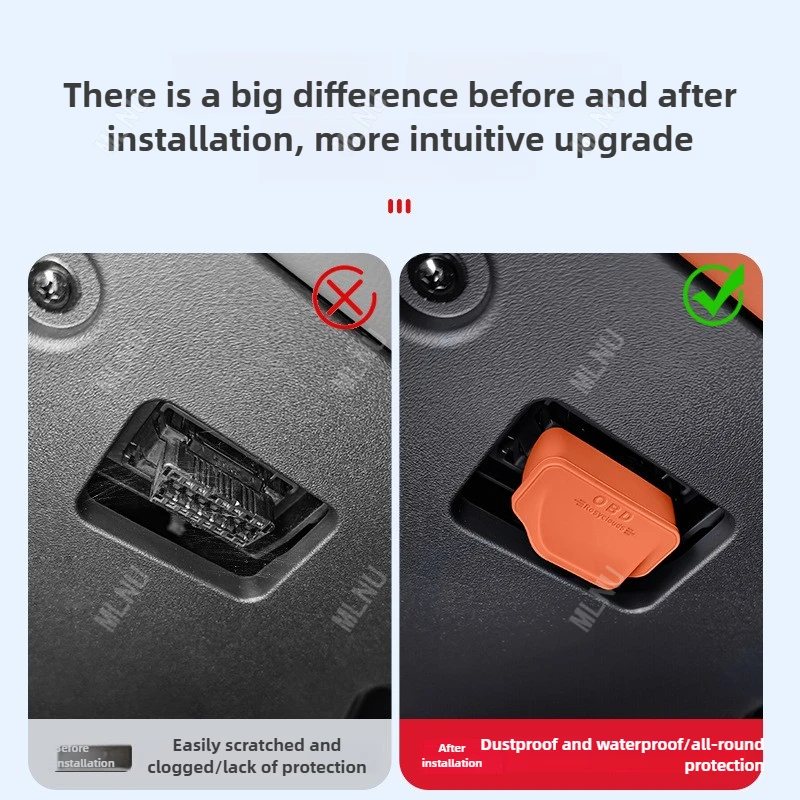 غطاء حماية منفذ Obd لملحقات تويوتا 2026/2025 مقبض سيليكون سائل تصميم مقاوم للبصمة متين 2018-2024 #5