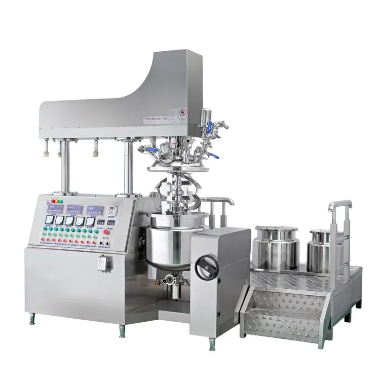 Factory Price Vacuum Homogenizing Emulsification Tank Vacuum Homogenizer Emulsifying Machine Electric Heating Peanut Butter Pump