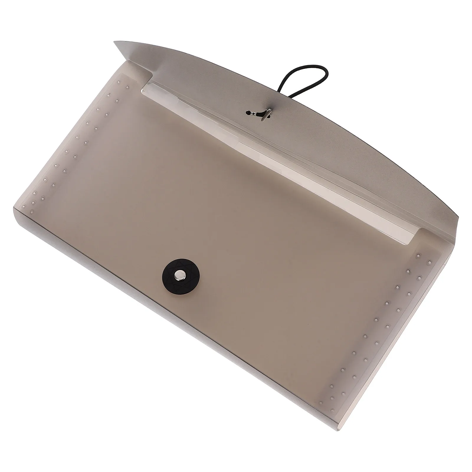 

Expandable 13-Pocket Accordion File Organizer Plastic Document Folder for Receipts Bills Coupons Checks Cards Certificates