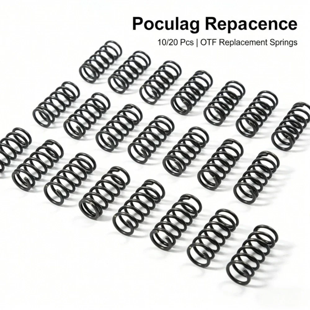 5/10Pcs Microtech UTX-85 OTF Knife Push Button Spring,Replacement Mechanical Spring for Automatic Knife Button Mechanism Repair