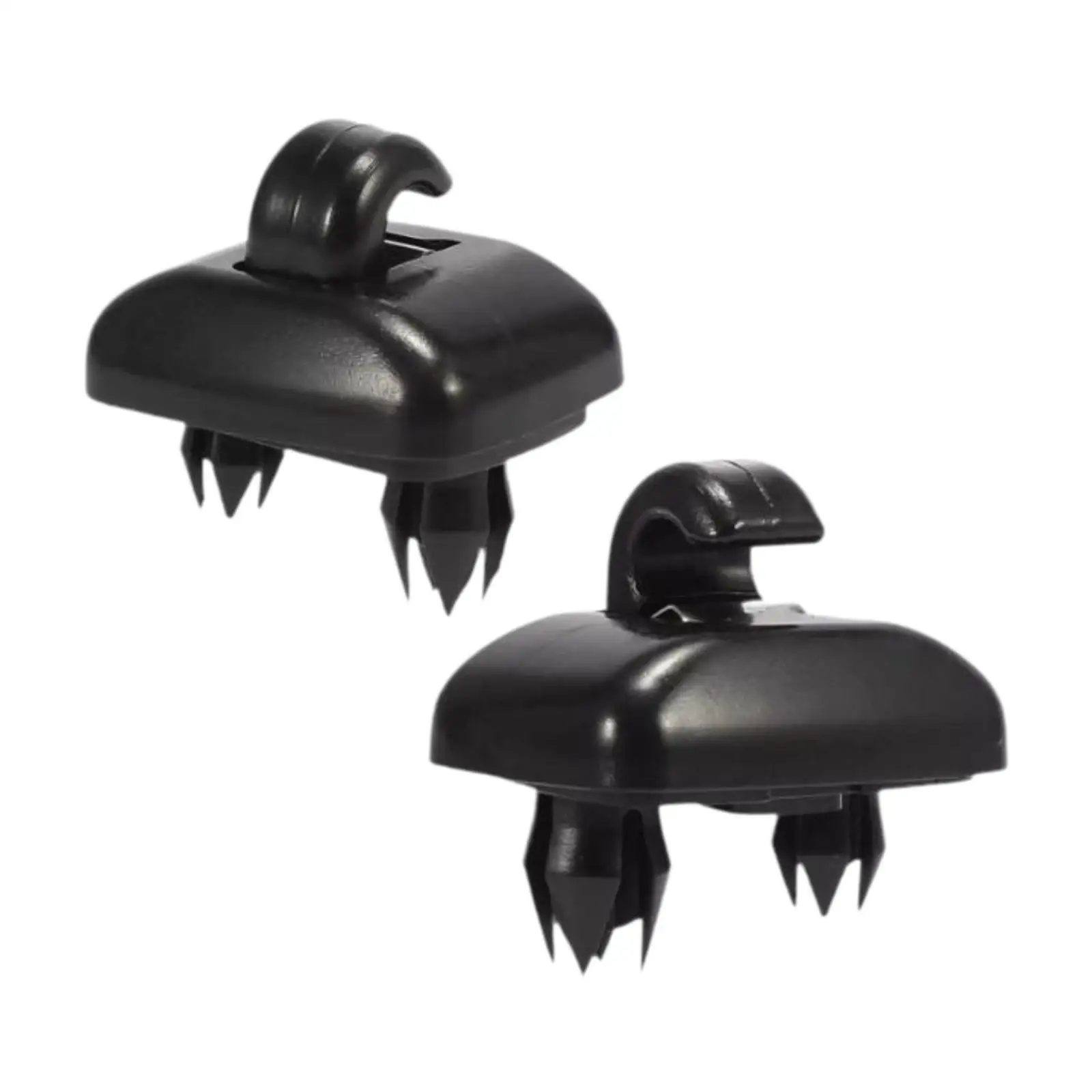 2 Pieces Sun Visor Clips Black 8E0857561 Automotive Accessories, Easy to Install, 8U0857562 8E0857562A for A1 A3 A4 A5 A7