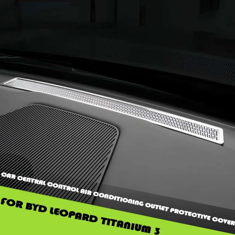 

Car Instrument Panel Central Control Air Conditioning Outlet Protective Cover Fit for BYD Leopard Titanium 3 Car Upgrade Parts