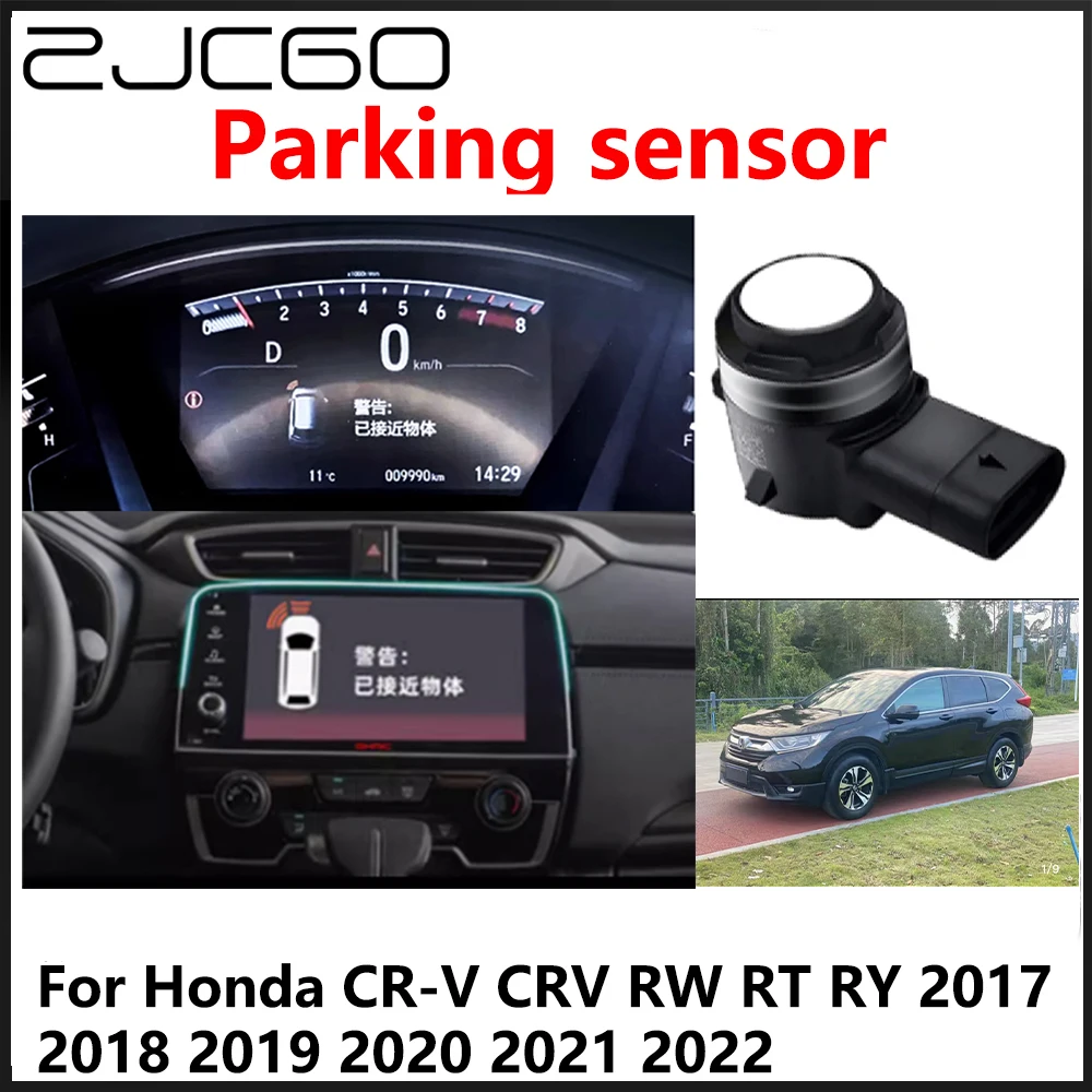 ZJCGO OEM Front Rear Reverse Parking Sensor PDC Car Reversing AID System for Honda CR-V CRV RW RT RY 2017~2022