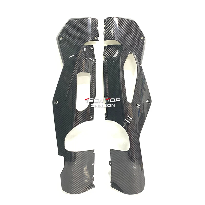 

For Aprilia RSV4 Tuono V4 Carbon Fiber Belly Pan Cover Motorcycle Spare Parts 2021 2022