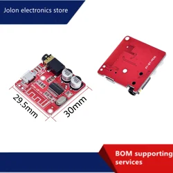 Placa receptora de ses XY-BT Mini, módulo de música estéreo MP3 inalámbrico, con regulador de tensión de 3.7-5V, Bluetooth 5.0