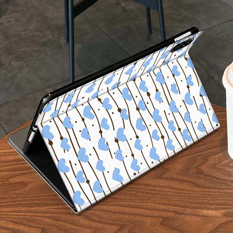 

Sweet cherry strawberry Love For Honor Tab Pad MagicPad Tablet 6 7 8 9 10 13 V7 V8 X8a X9a X9 X8 GT GT2 Pro Cover Tablet Case