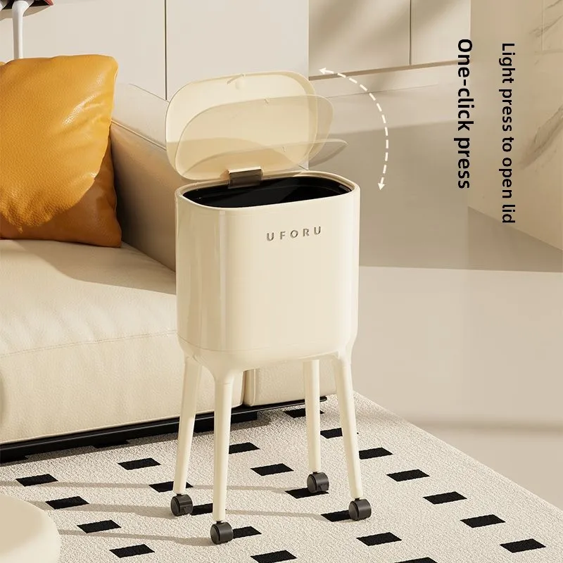 

Эргономичная кухонная корзина, большая емкость, катящаяся мусорная корзина, легкое вскресцентное гигиеническое ведро, инструмент для чистки пола для домашнего использования