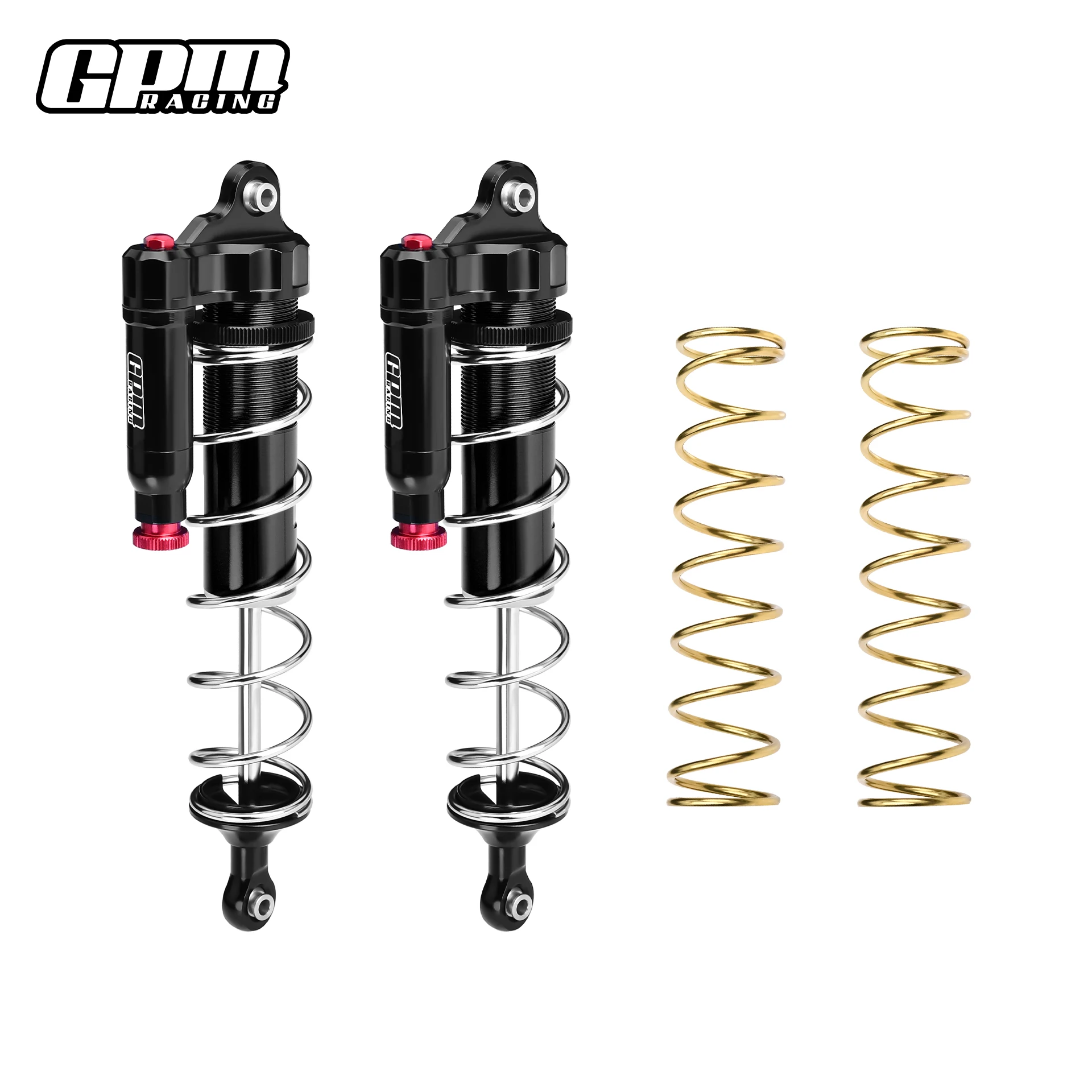 GPM Alloy 6061 Rear L-Shape Piggy Back Shocks 187mm For ARRMA 1/5 Kraton Outcast 8S EXB -ARA5810V2