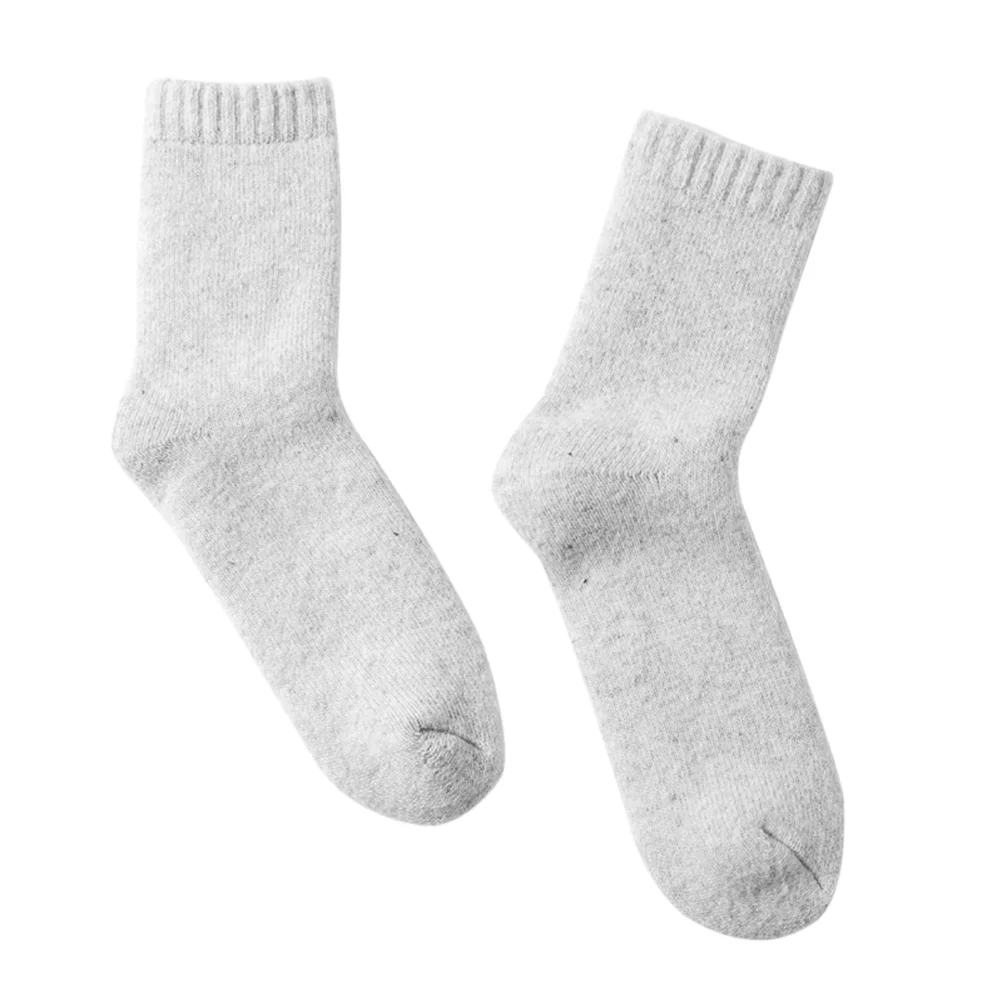 Men's Winter Extra Thick Thermal Socks Fashion Winter Boot Socks (Grey) men socks winter socks ankle socks