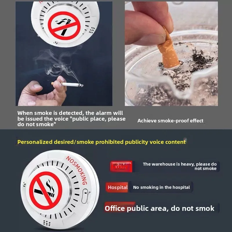 L'allarme anti-fumo autoregolante ad alta sensibilità, la "Smoking Control Guard", è facile da installare.