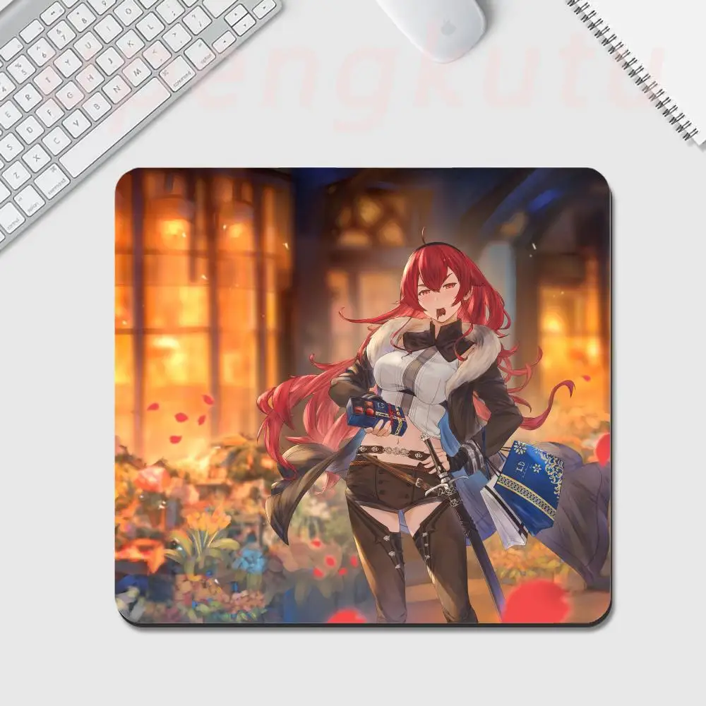 Mushoku Tensei Laptop Gamer Floor mats Mouse Valorant Pad Cartoon Large Game Pad Fashion Non-Slip Rubber Edge locking 450x400