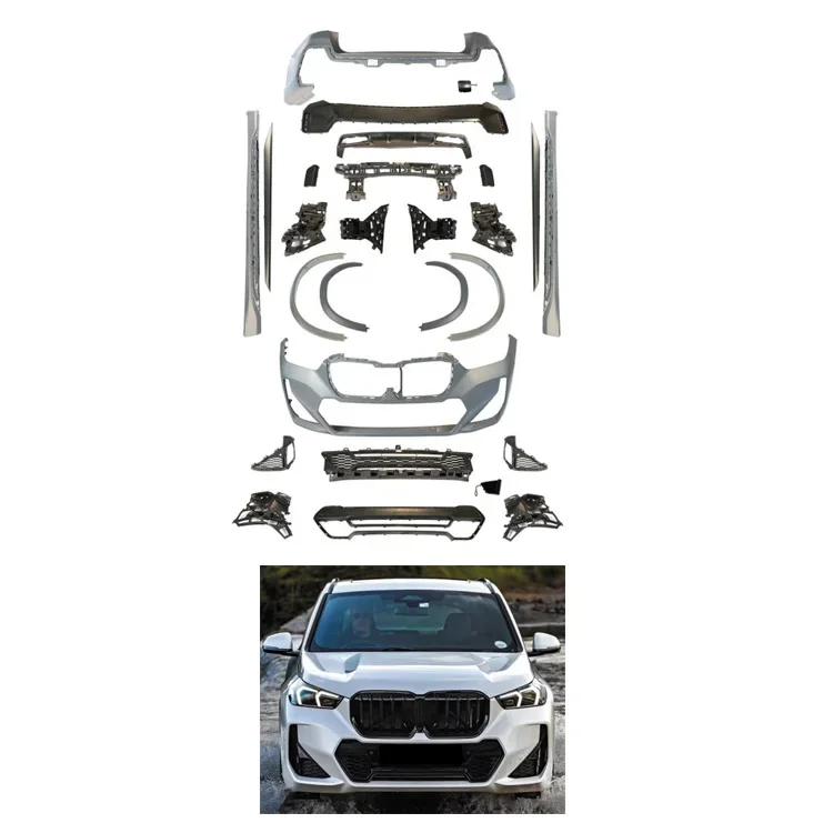 

Factory Sales Upgrade MT style PP Side Skirt car auto part bumper accessories body kit for X1 U11 U12 2023+