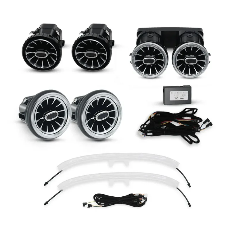 

G350 G500 G550 Turbine Front and Rear Air Vent Ambient Light Seat Light For G-class W464
