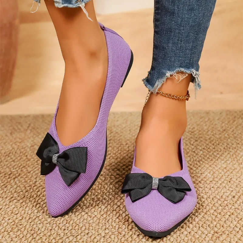 Bow Knot Cloth Shoe…
