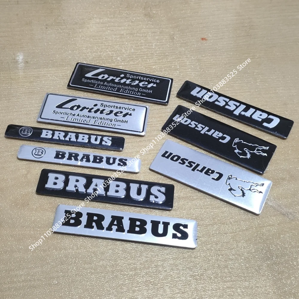 Wijzigen Stickers Accessoires voor Brabus Carlsson Lorinser W253 W204 W205 W213 W176 W246 W212 W251 W166 X156 X204 G63 GLS GLA CLS