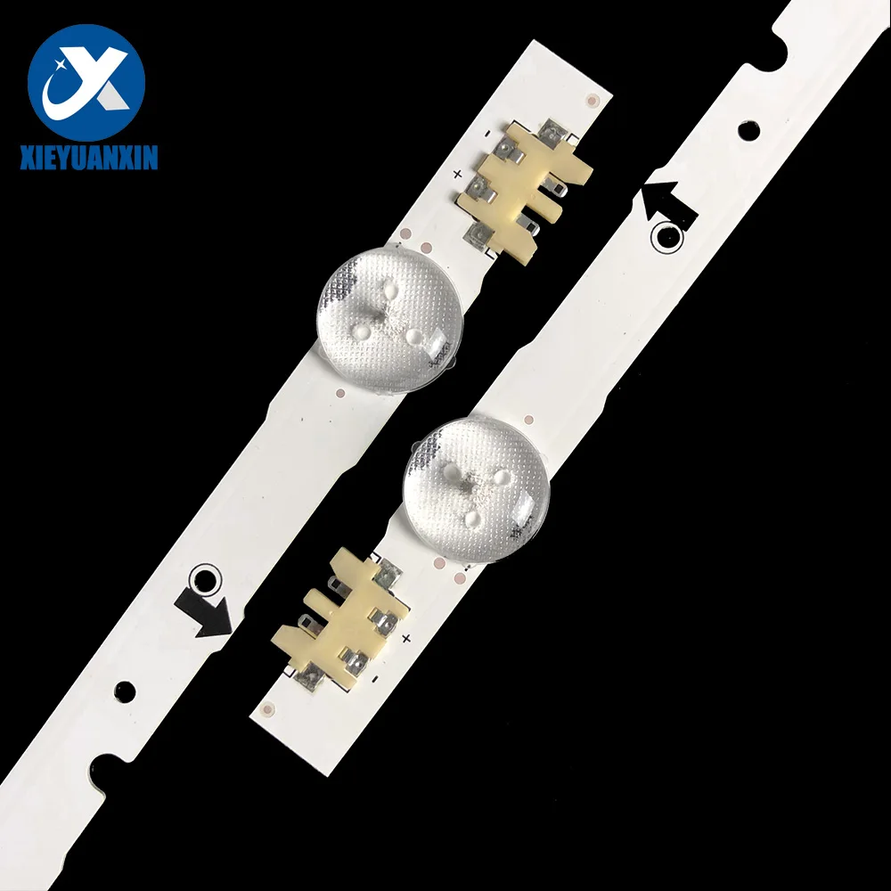 Tira de Led para iluminación trasera de Tv Samsung, accesorio para televisor de 32H, 7Led, UE32H4580, UE32H5570, UE32H4000AK, UE32H4510AK, UE32H4100AK, UE32J4000AK, 648mm, 3 unidades