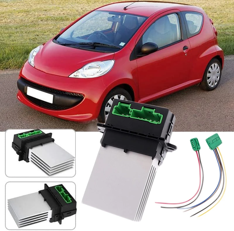 7701048390 7701207718 6441L2 Air Conditioning Fan Resistor Heater Motor for Citroen Renault Megane Scénic Clio Peugeot 207 607