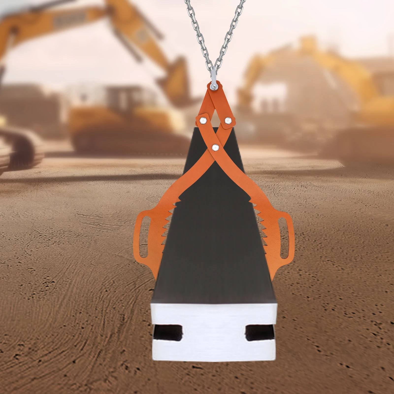 

Противоскользящий крюк для деревянных брусков - 30 дюймов - красный, для подъема бревен, из углеродистой стали