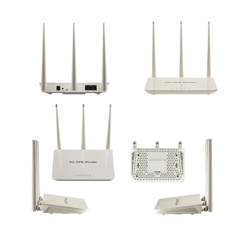 4G LTE 300Mbps Wireless Hotspot 4g Wifi Router Mesh  Router Use at Home Supports 2.4ghz Wifi 4g/5g Wifi Router All Sim