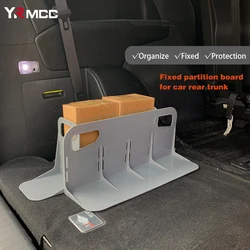 Car Trunk Organizer Box Fixed Partition Multifunctional Storage Box Fixed Rack Holder Shake-proof Fence Storage Holder Car Parts