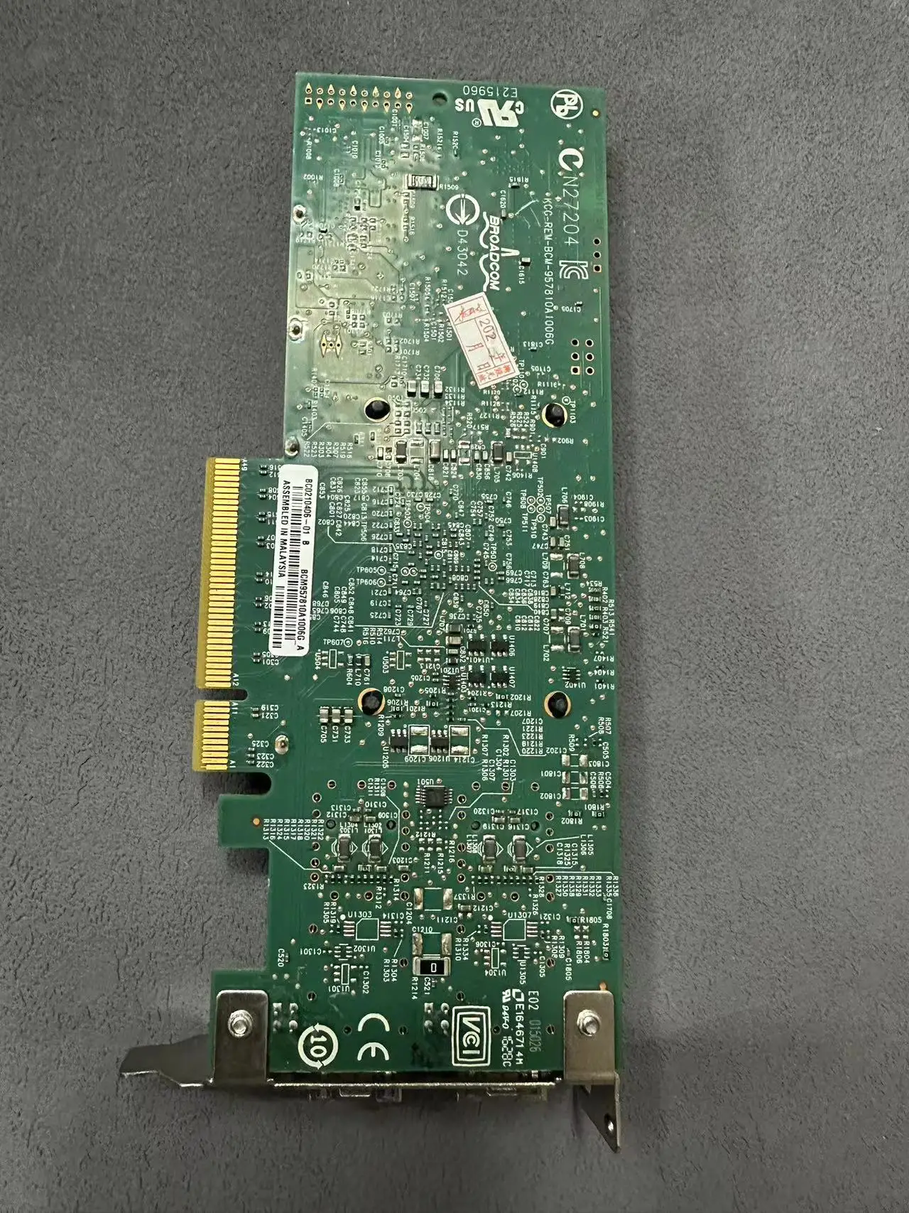 050-0045-01 4-Port 10Gb Fiber Ethernet Card with Module