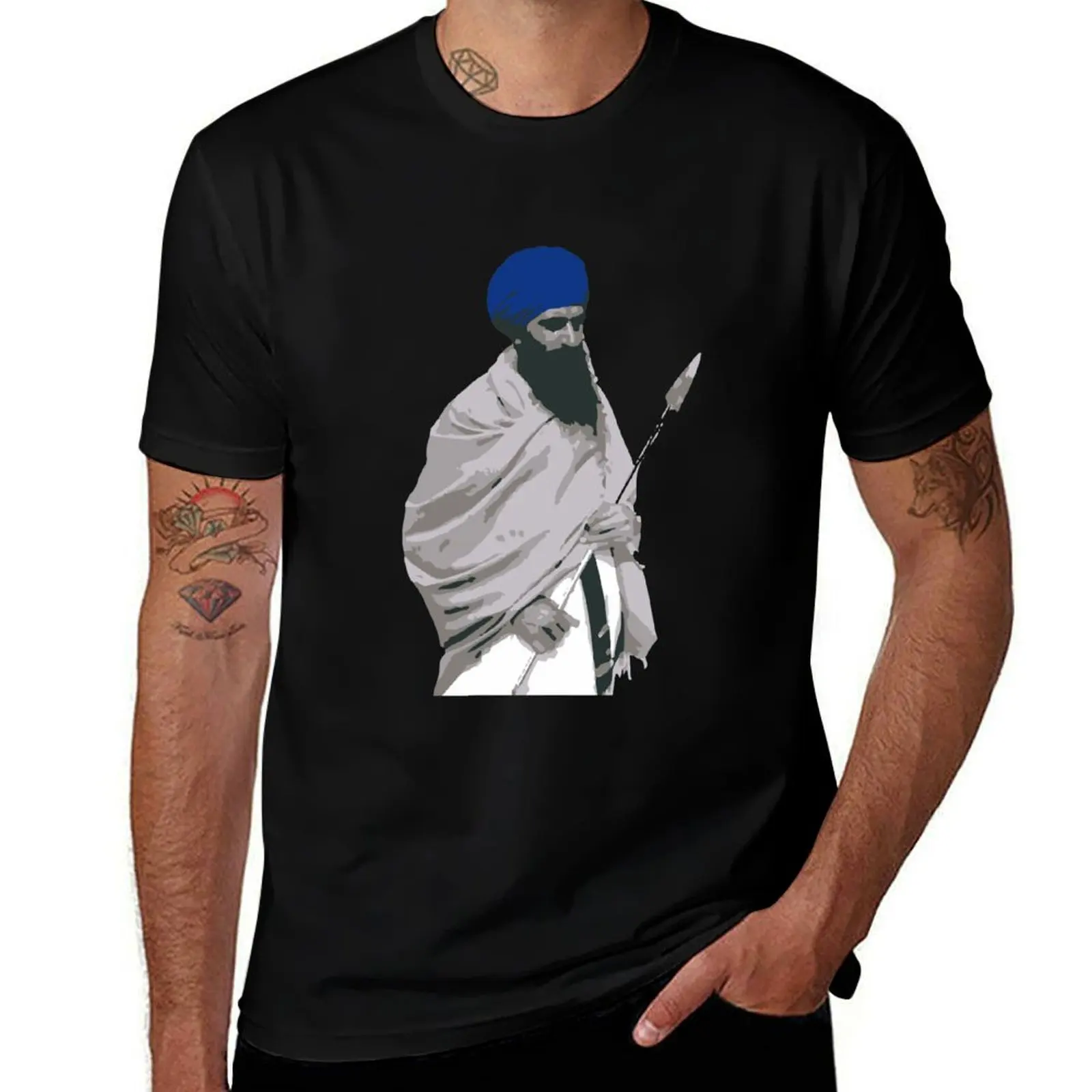 

Sant Jarnail Singh Bhindranwale T-Shirt UV Protection Outdoor Tee Shirt