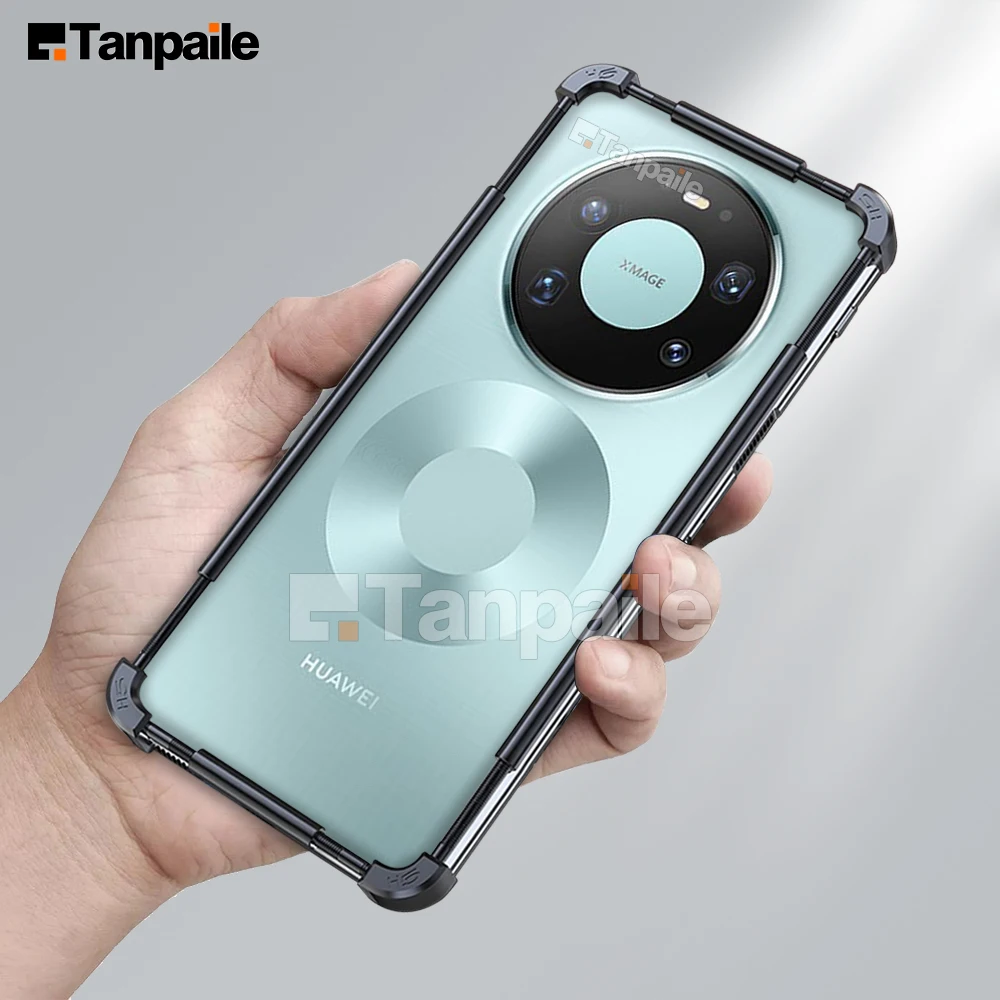 

Stainless Aluminum Metal Bumper Border Case for Huawei Mate 80 Pro+ Rs ultimate 60 50 40 40e 30 30e 20 Case Frame Lock Cover