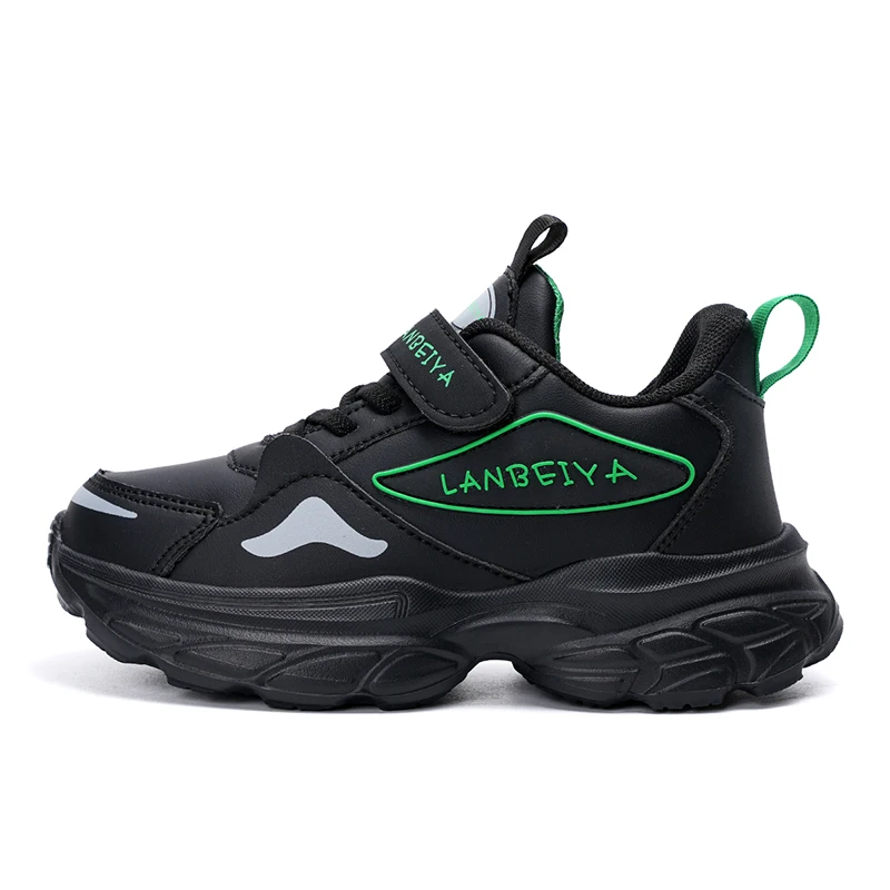 

Wear Resistant Rubber Sole Kids Casual Shoes Breathable Air Holes Design Shockproof Sports Footwear For Boys Girls Play Travel